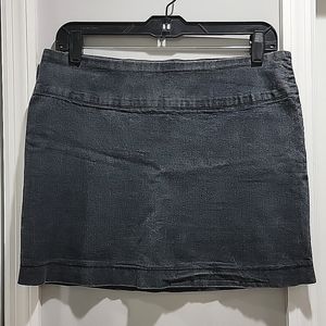 Forever 21 Denim Miniskirt with Side Zipper